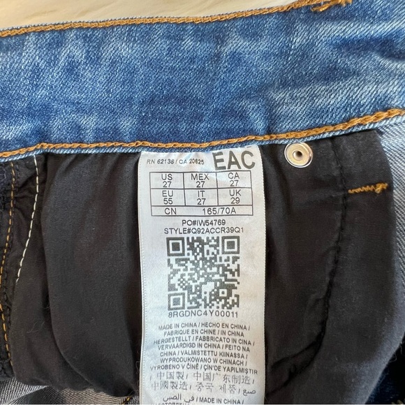 Vintage‎ Guess High Waisted Skinny Jeans - Picture 5 of 10